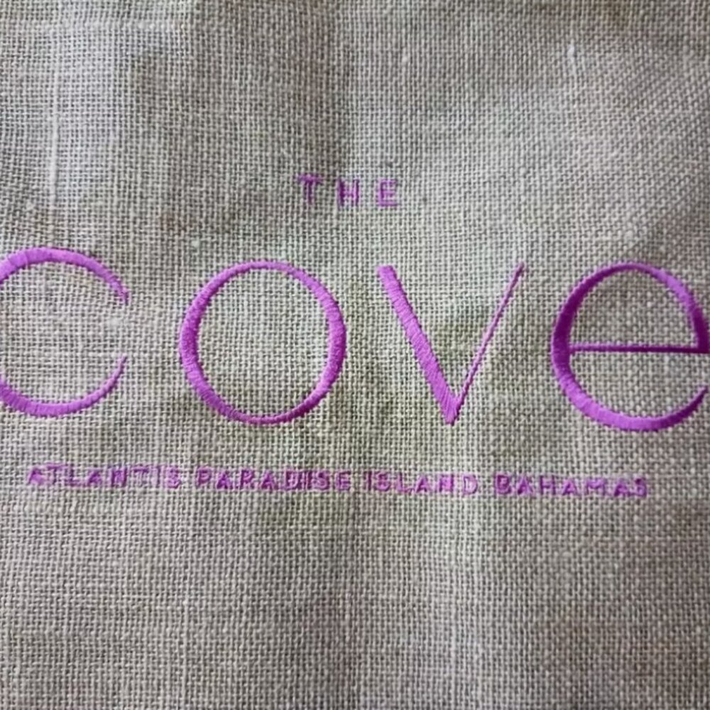 Cove Atlantis Beach Tote Large Beach Bag With Interior Pocket 14 Tall x 21" wide - Picture 4 of 10